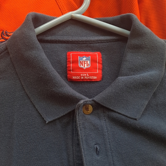 Two each Denver Bronco polos size l - Picture 4 of 10